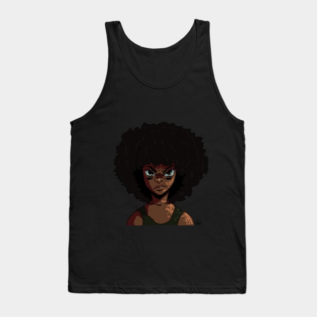 Afro Gyal Tank Top by Jammi